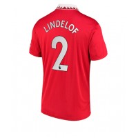 Fotbalové Dres Manchester United Victor Lindelof #2 Domácí 2022-23 Krátký Rukáv